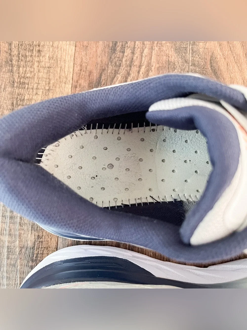Hoka Bondi 7 Running Shoe Sneaker * no insoles * Lightweight Comfort Size 7 Gray